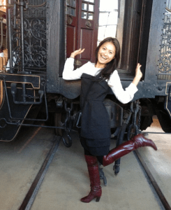 So inspired by these beautiful trains 