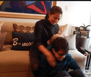 Teasing my little brother 