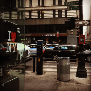 Garment District in New York 