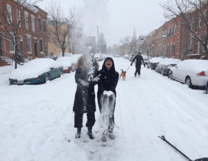 Grab those moments like snowflakes in time