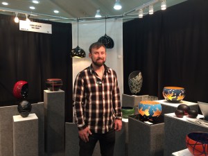 Nick Leonoff - went from business studies to becoming a glass maker. 