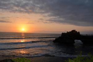 Tanah Lot Sunset in Bali