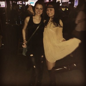 Far too much fun for two wild fairies. 