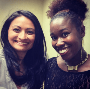 Skinner helping out for the event. 