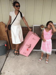 Visiting an Antique shop in York, PA with my little sister. 