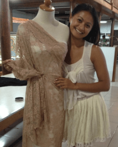 Take one on the dress