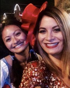 Arriving in Cali October 2014 just in time for Halloween with my sister. 