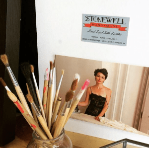 Stonewell Studio and a hot shot of our lovely artist. 