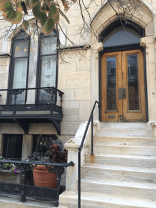 I love this part of Baltimore with its art and historic elegance. 