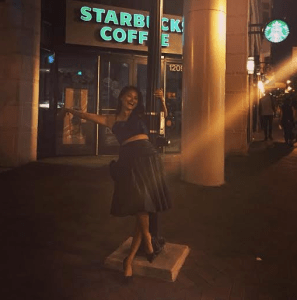 Always twirling and pretending to be singing in the rain even when it isn't even raining.