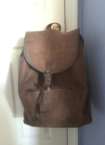 One of my best purchases, a sturdy backpack for an explorer of life. 