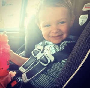 I always sit next to him event if that leaves my sister in the front driving on her own.