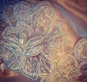 Working on a line recycling fabrics and using fabric remnants. 