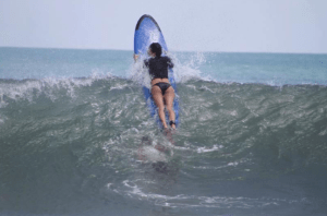 My second attempt at surfing 2 years ago. 