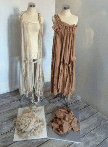 Really enjoying the process, slow fashion. No needles, threads or machines. 