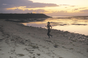 The sunrise light was perfect.